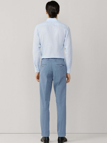 Coupe slim Pantalon chino 'Kenssinton' Hackett London en bleu