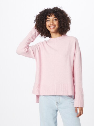 ESPRIT Пуловер в розово: отпред
