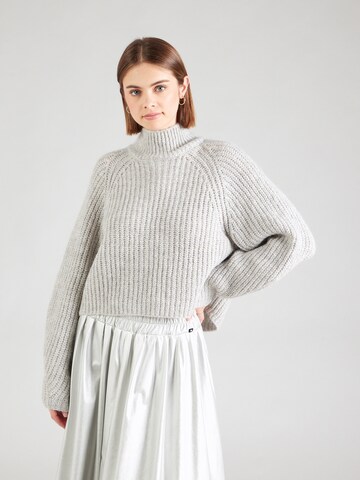Lollys Laundry Sweater 'Elio' in Grey: front