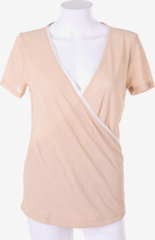 MANGO Shirt L in Beige: predná strana