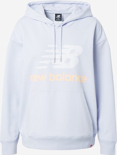 new balance Sweatshirt in gelb / hellgrau / weiß, Produktansicht