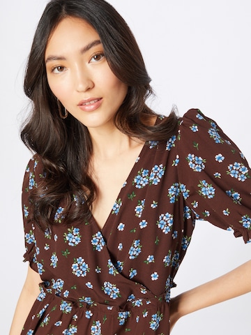 Monki Summer Dress in Brown