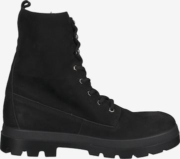 Bama Lace-Up Ankle Boots in Black