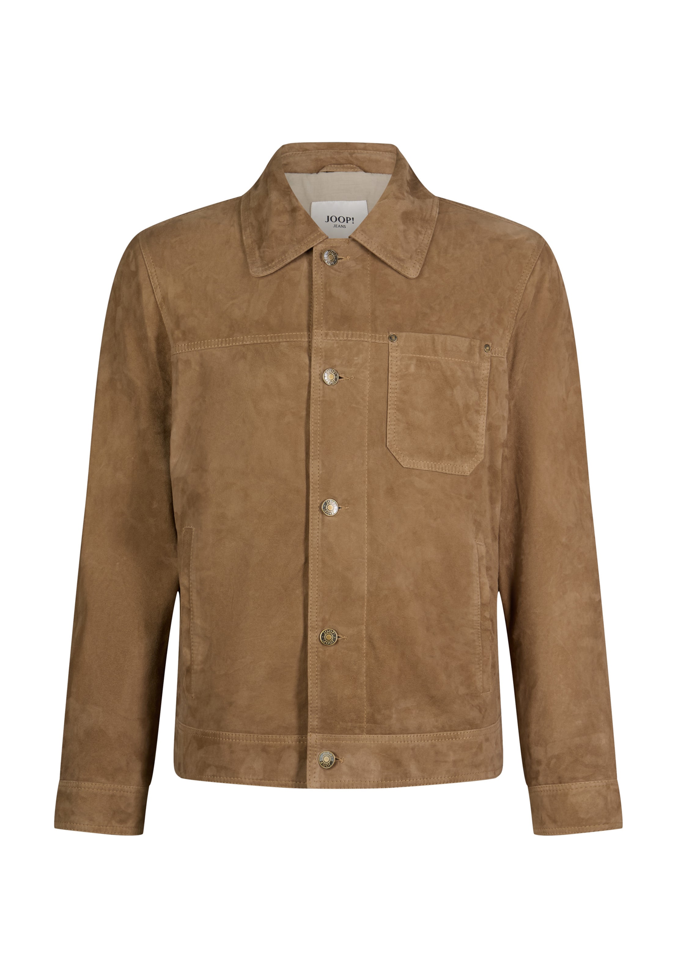 JOOP! Jeans Between-Season Jacket in Beige: front