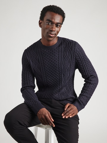 JACK & JONES Свитер 'JPRBLUSEAN' в Синий: спереди