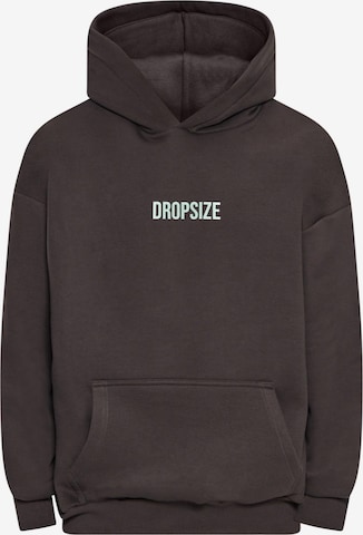 Dropsize Sweatshirt in Braun: predná strana