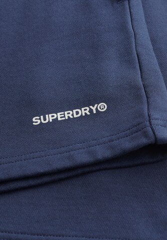Superdry Regular Broek in Blauw