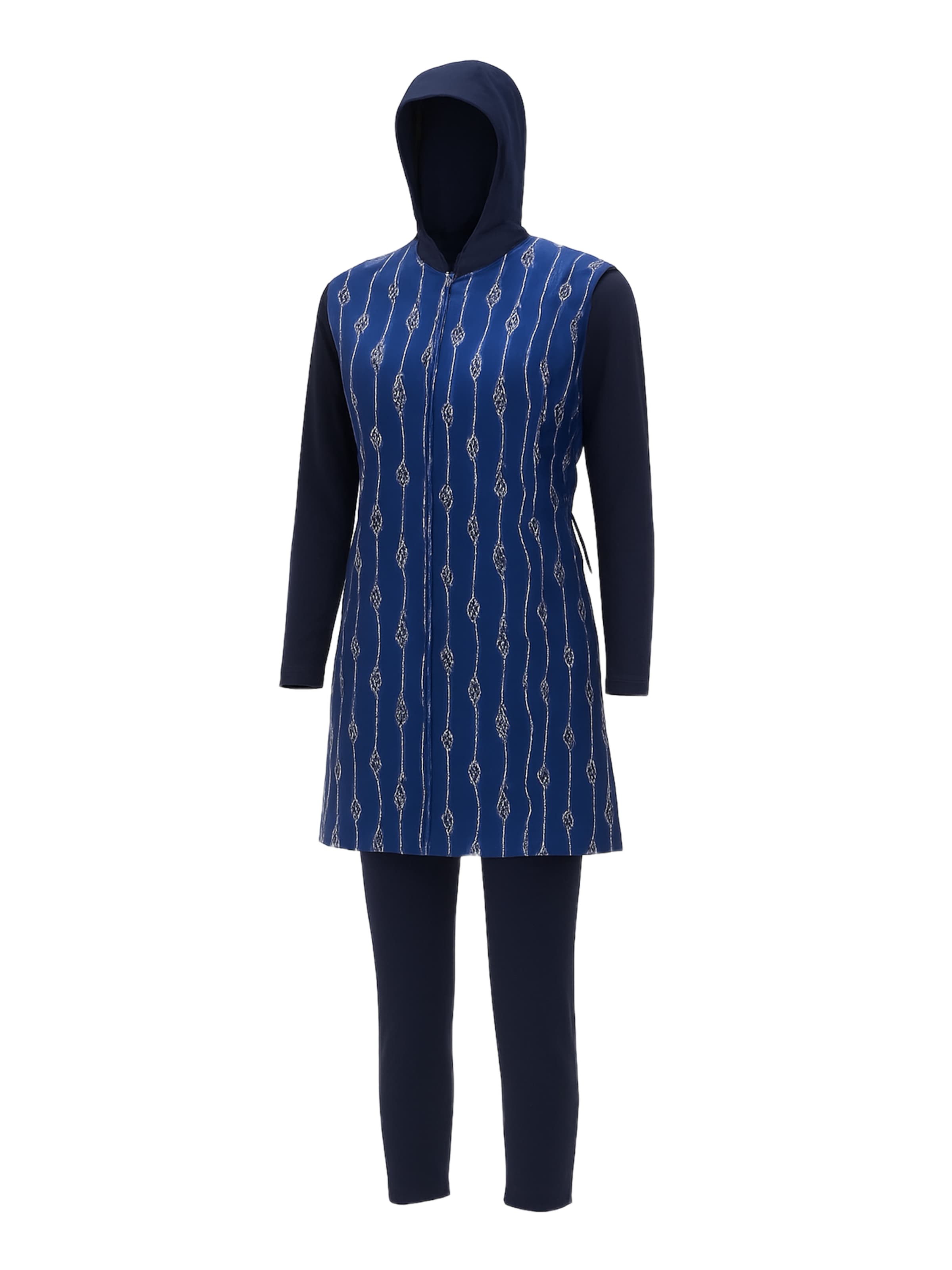 C&City Swimsuit in Blue: front