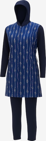 C&City Badpak in Blauw: voorkant