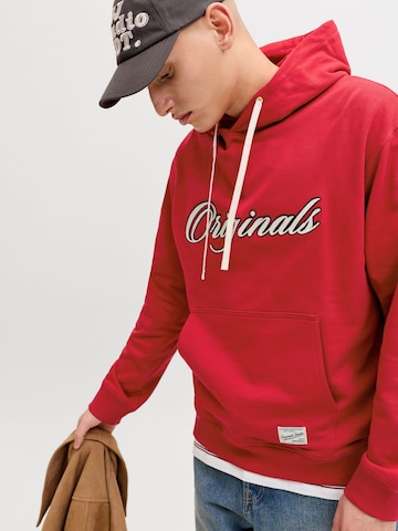 Felpa di JACK & JONES in rosso