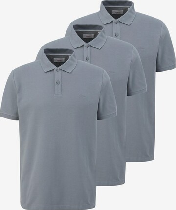 s.Oliver Shirt 'Basic' in Grau: Vorderseite