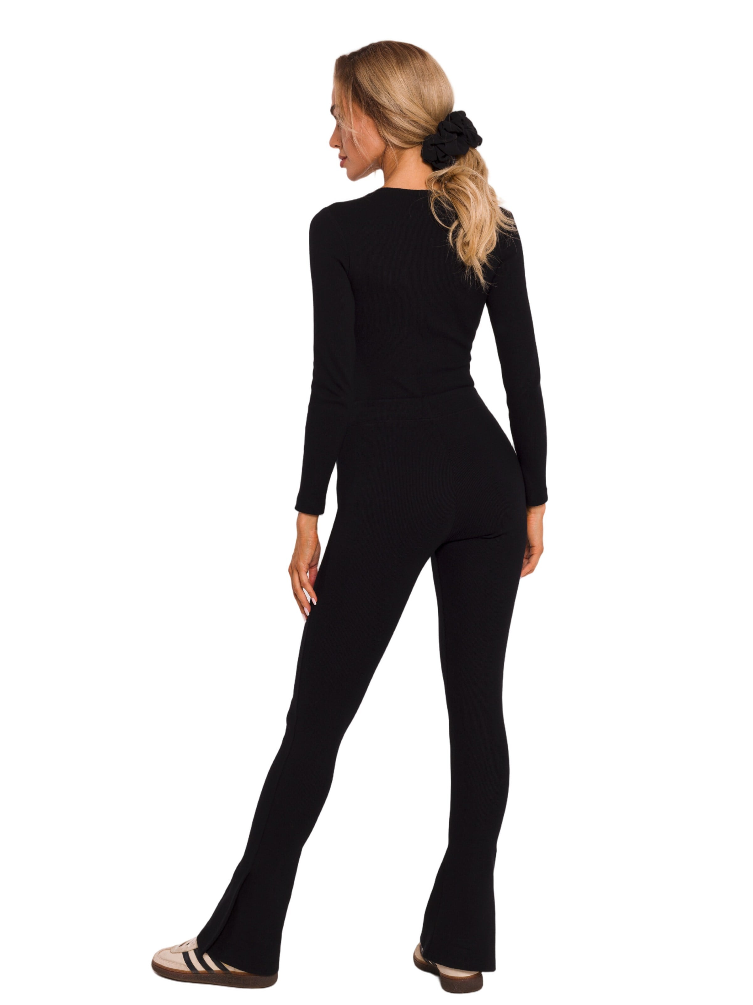 Skinny Leggings 'M816' de la made of emotion pe negru