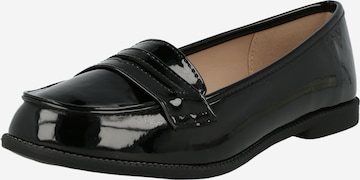 Dorothy Perkins - Sapato Slip-on 'Lara' em preto: frente