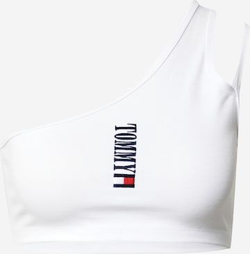 Tommy Jeans Top in White: front