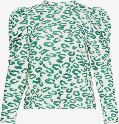 FELIPA Blusa 'Fashion Look' en turquesa / verde oscuro / offwhite, Vista del producto