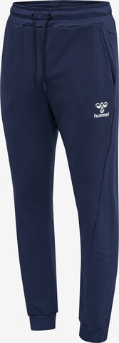 Hummel Дънки Tapered Leg Спортен панталон в синьо
