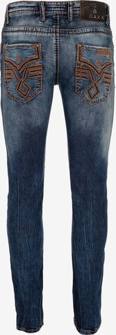 CIPO & BAXX Regular Jeans 'Western' in Blauw