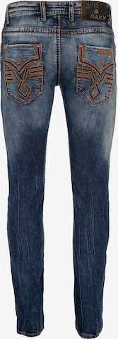 CIPO & BAXX Regular Jeans 'Western' in Blue