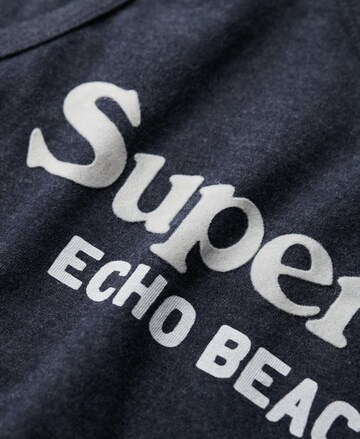 T-Shirt fonctionnel 'Vintage Venue' Superdry en bleu