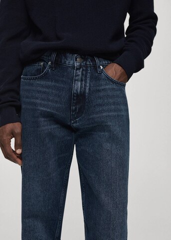 MANGO MAN Regular Jeans 'Bob' in Blue