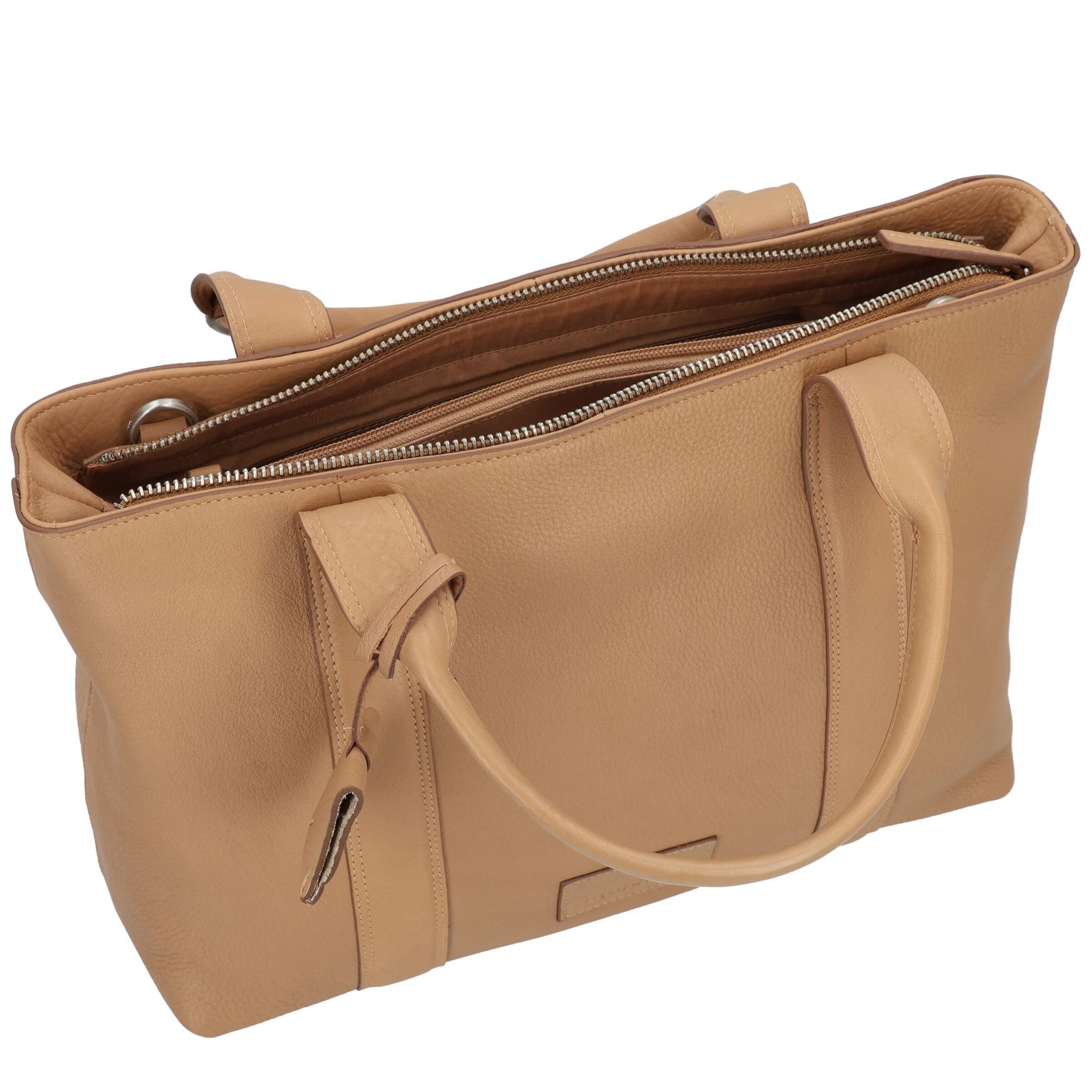 Burkely Handtasche 'Soft Skylar' in Braun