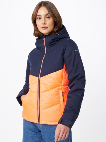 ICEPEAK Outdoorjas 'Bellingham' in Blauw: voorkant