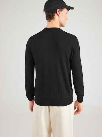 GUESS Pullover 'MARCOS' in Schwarz