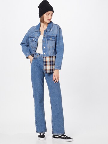 ONLY Wide Leg Jeans 'Camille' in Blau