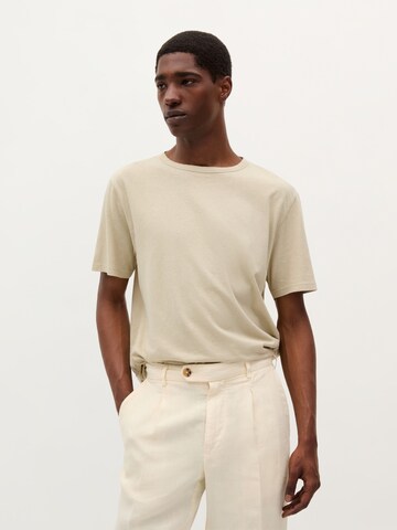 Scalpers Country Linen Tee ' ' in Grün: Vorderseite