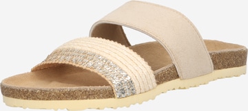 ABOUT YOU Mules 'Evelyn' in Beige: front
