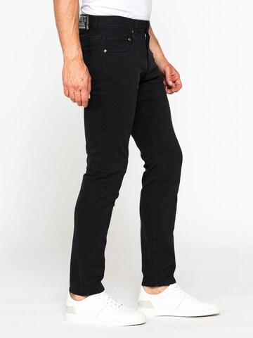 Carrera Jeans Slimfit Jeans 'Colored Slim-Fit 717'‌‌‌‌ in Schwarz