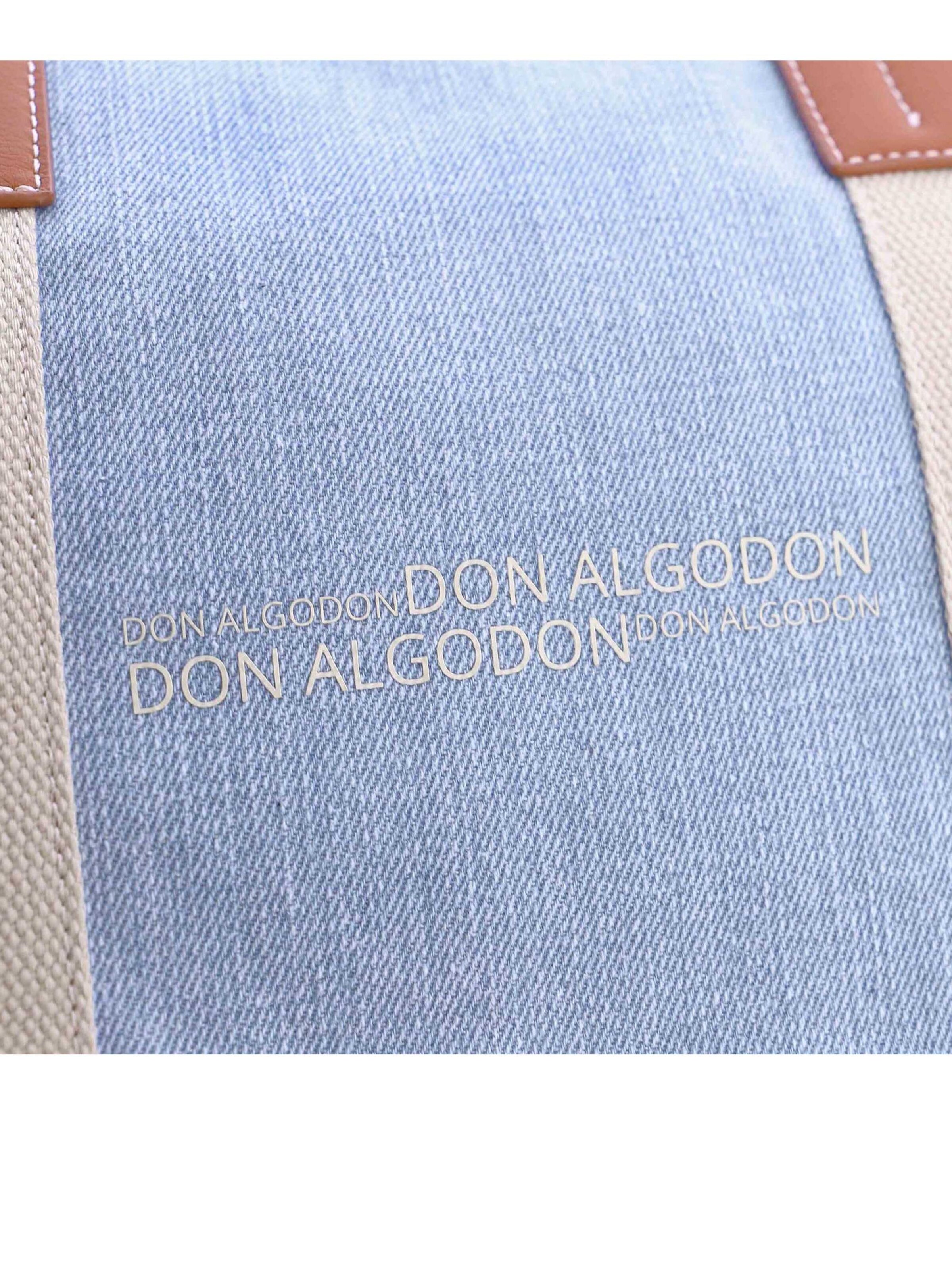 Don Algodon - Shopper 'Tabarca' en azul