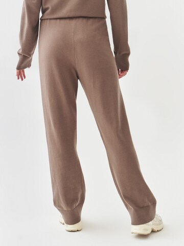 TATUUM Loose fit Pants 'Phlox' in Brown