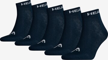 HEAD Athletic Socks in Blue: front