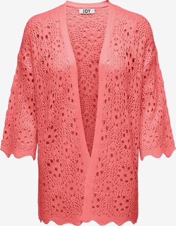 JDY Knit Cardigan 'Natascha' in Pink: front