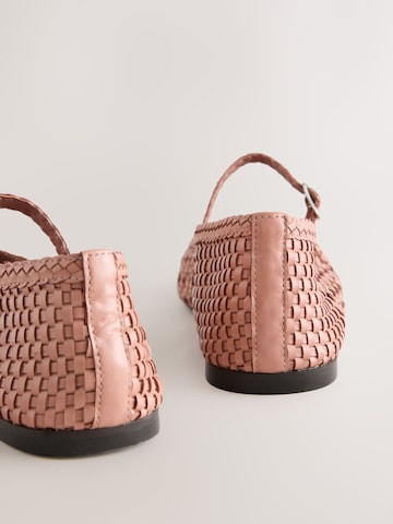 Next Strap ballerina 'Forever Comfort' in Orange