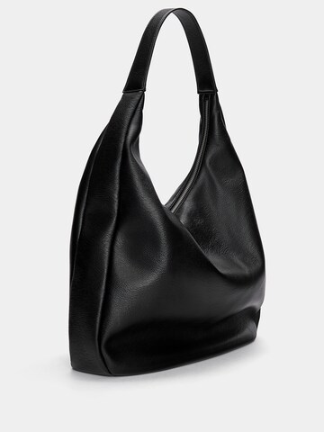 Pull&Bear Schultertasche in Schwarz