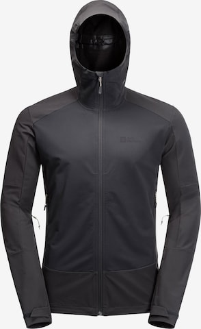 JACK WOLFSKIN Outdoorjacke in Schwarz