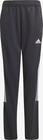 ADIDAS SPORTSWEARregular Sportske hlače 'Tiro' - crna boja: prednji dio