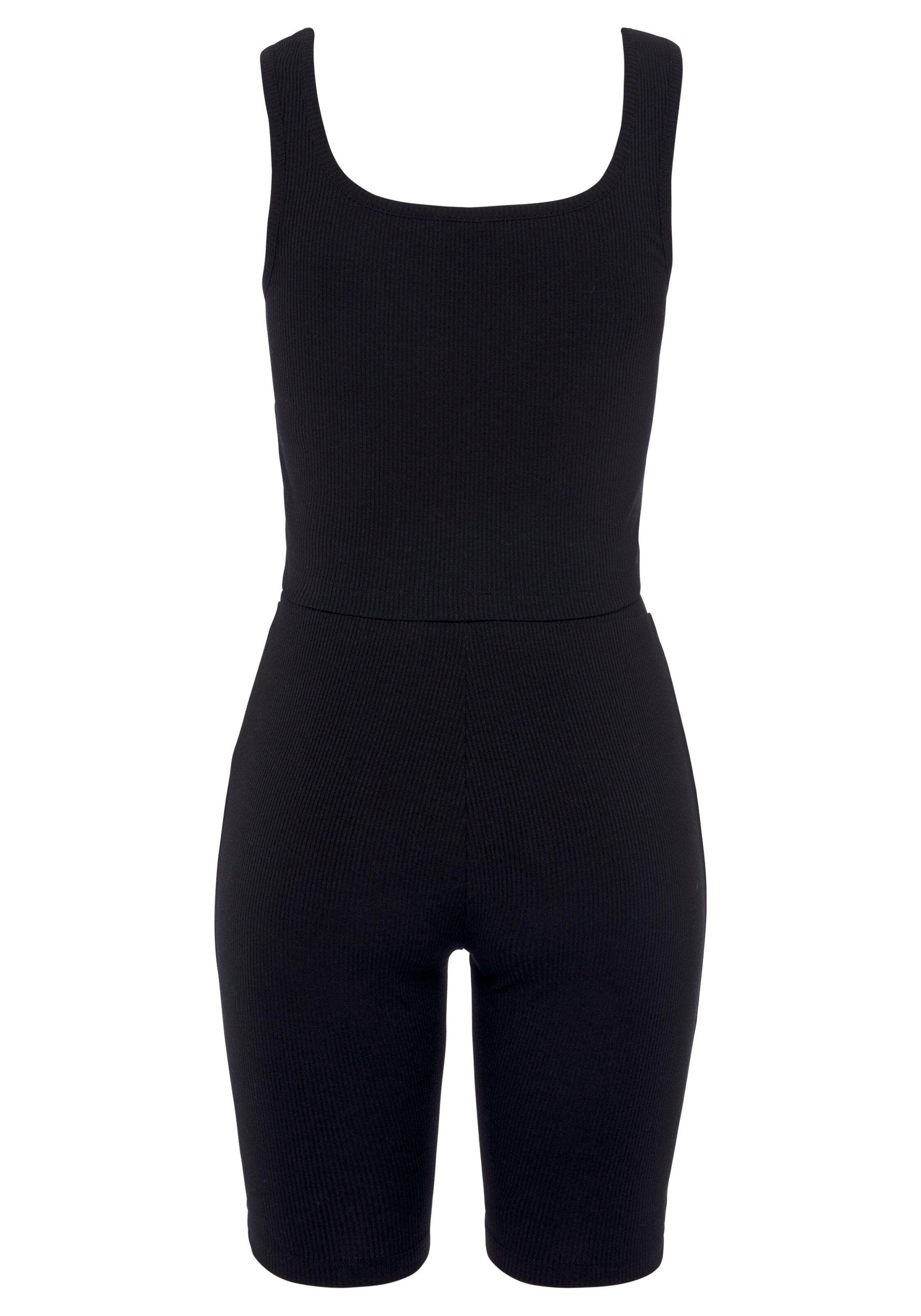 LASCANA Sweatsuit in Black