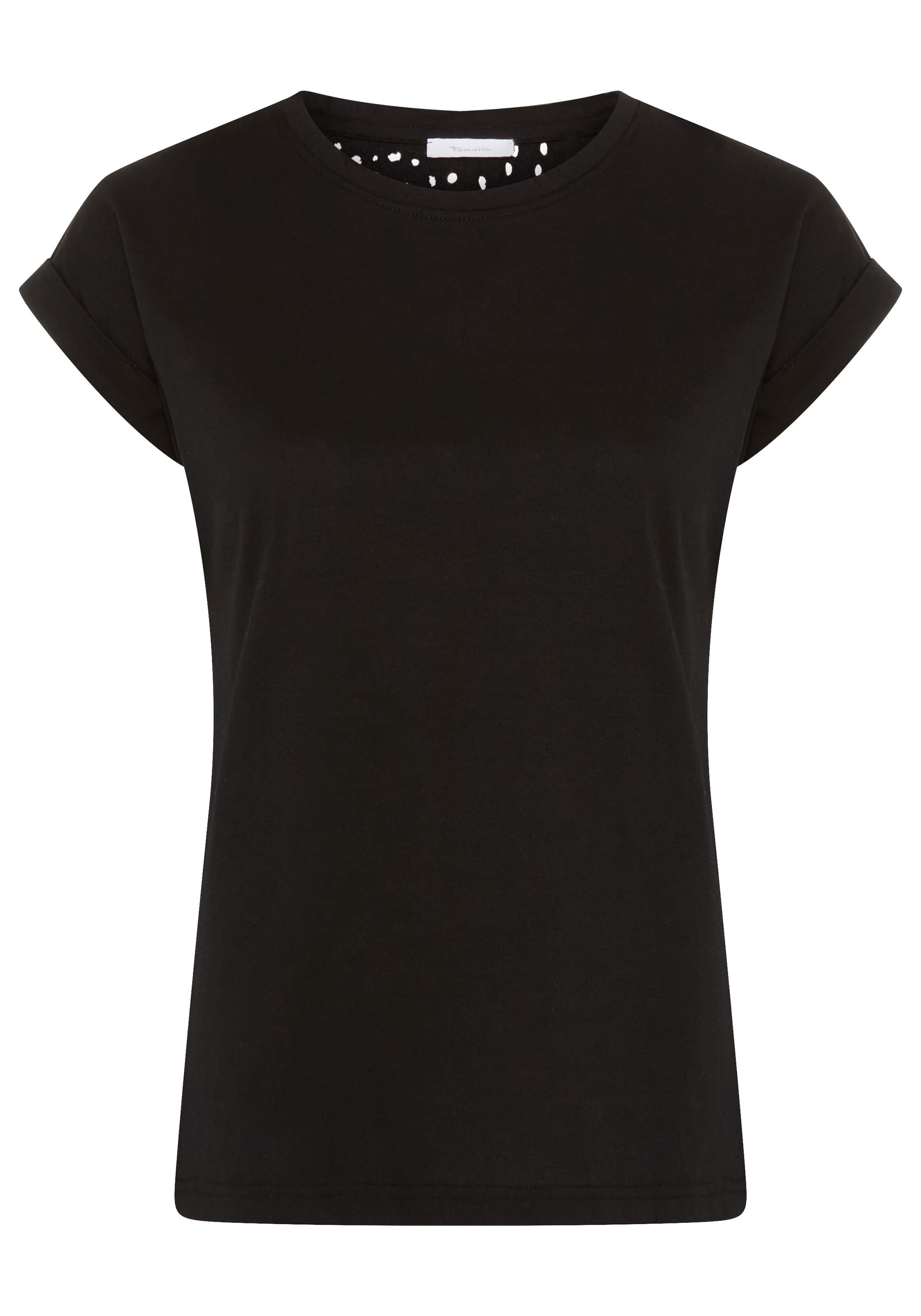 Tamaris Shirt in Schwarz: Vorderseite