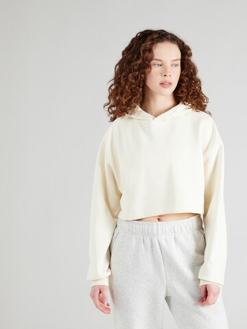 Reebok Sweatshirt in Beige: front
