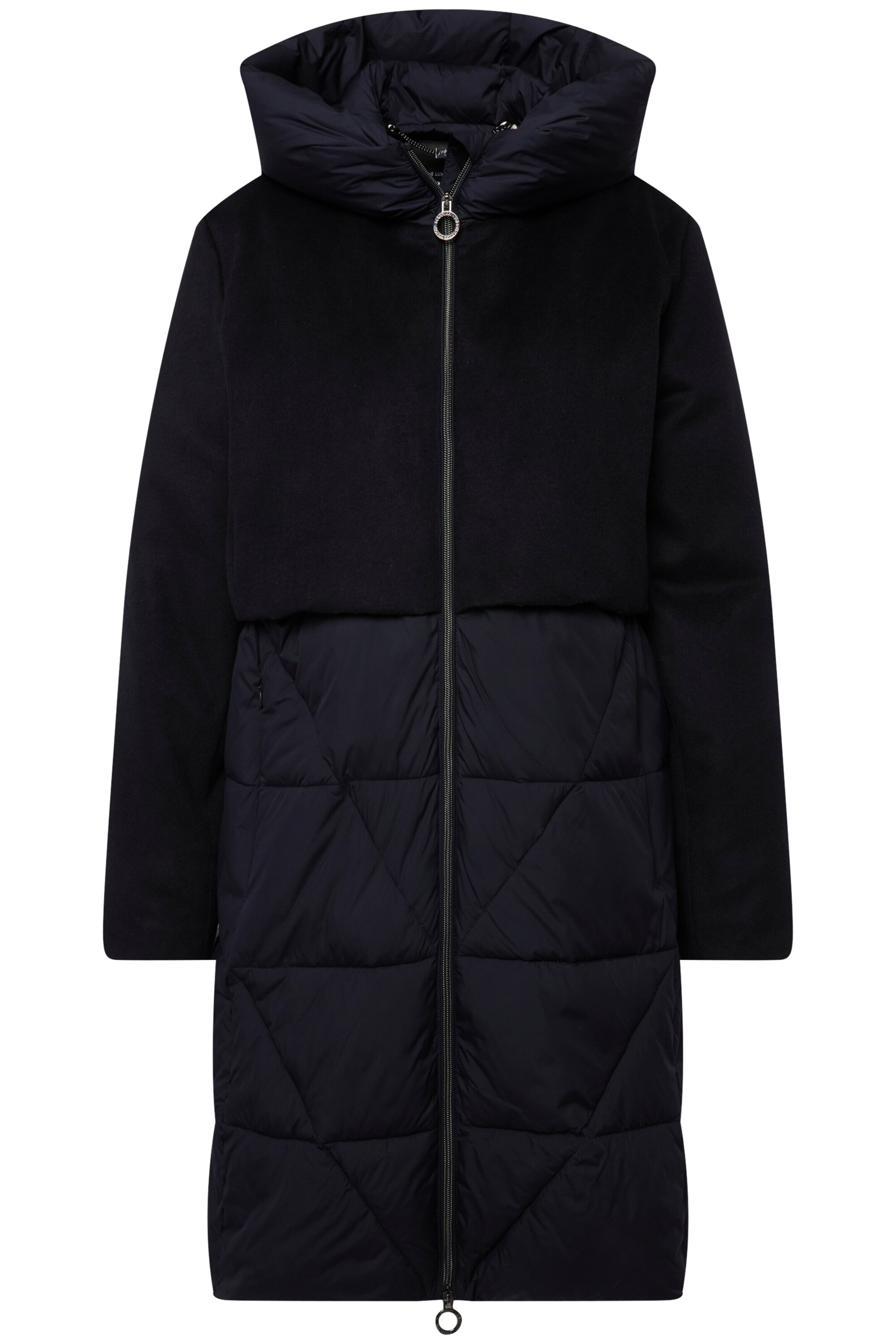 Ulla Popken Winter jacket in Blue: front