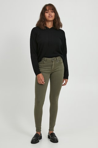 PULZ Jeans Skinny Jeans 'Emma' in Groen