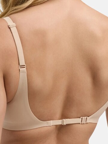 Push-up Reggiseno 'Low Back Compact Light Push-Up BH' di cfab in beige