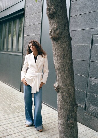 MANGO Wide leg Jeans 'Carlota' in Blue