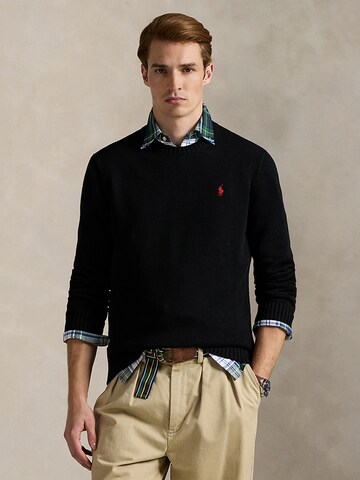 Polo Ralph Lauren Regular Fit Pullover i sort: forside