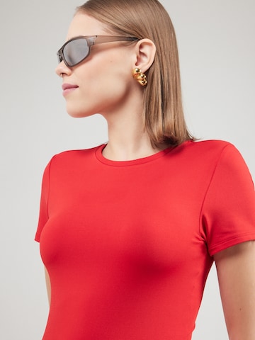 WEEKDAY - Vestido 'Daisy' en rojo