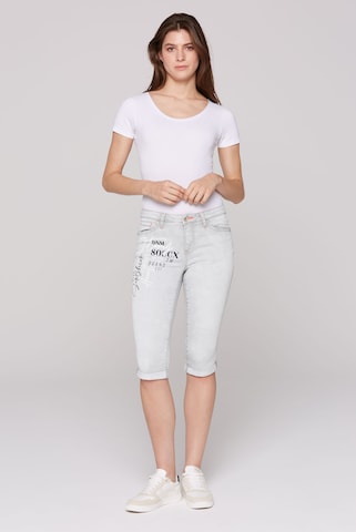 Soccx Regular Jeans Shorts RO:MY Regular Fit in Grau