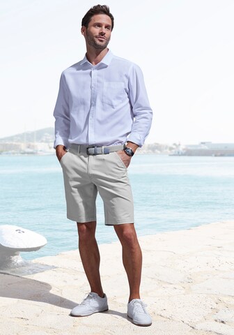 JOHN DEVIN Regular Chino Pants in Grey